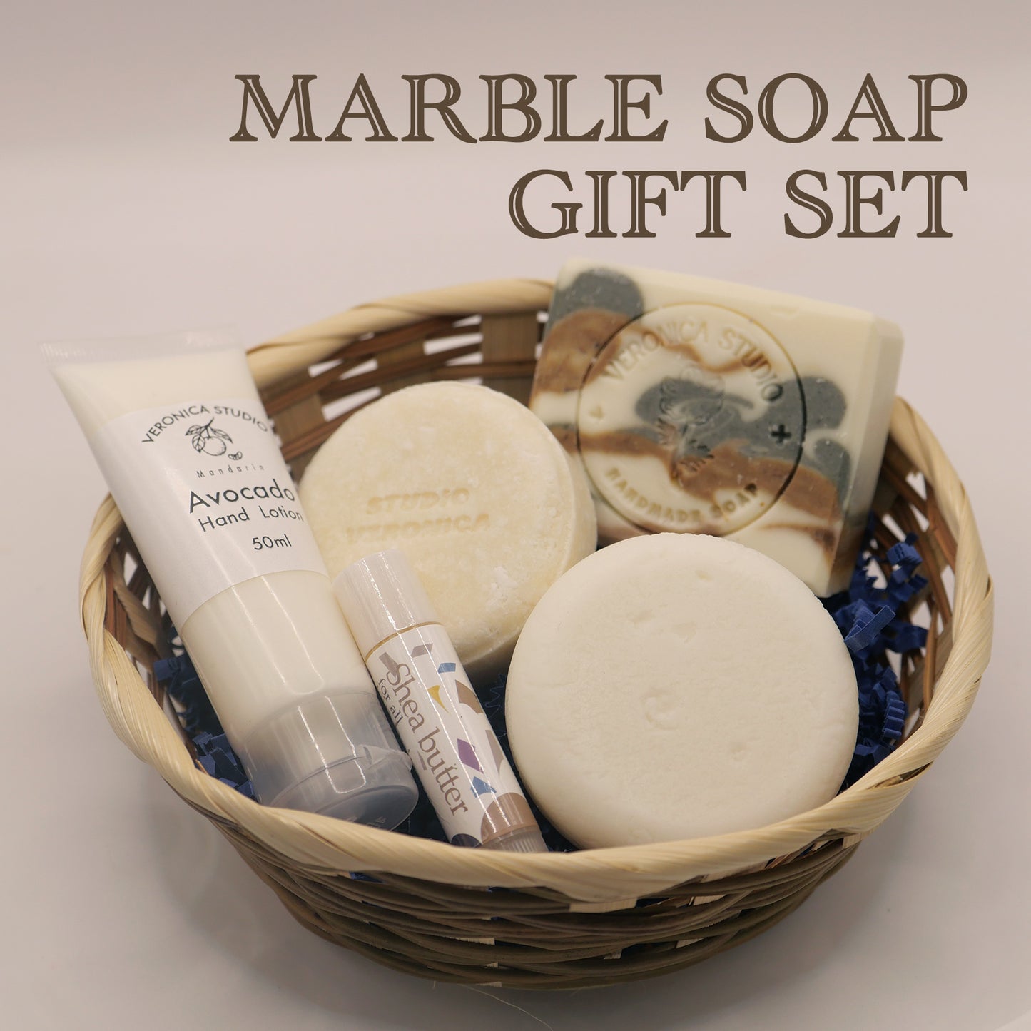 Marble soap gift set