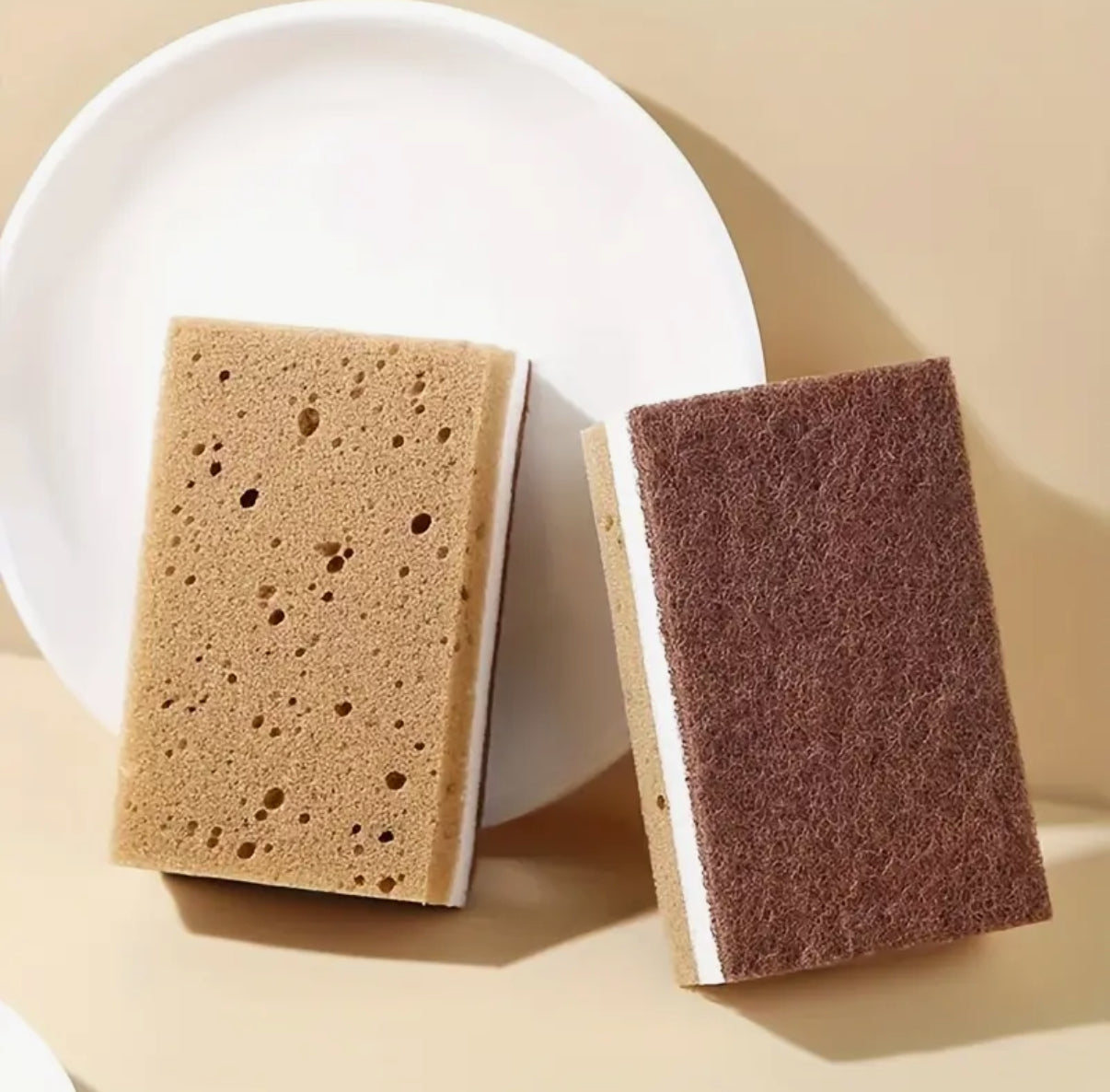 Natural Sponge 2pcs set