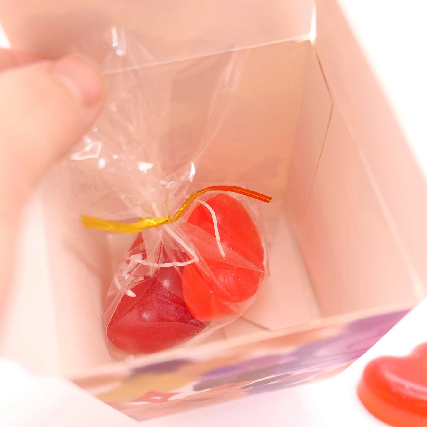 <SALE> Valentine's day heart Soap set