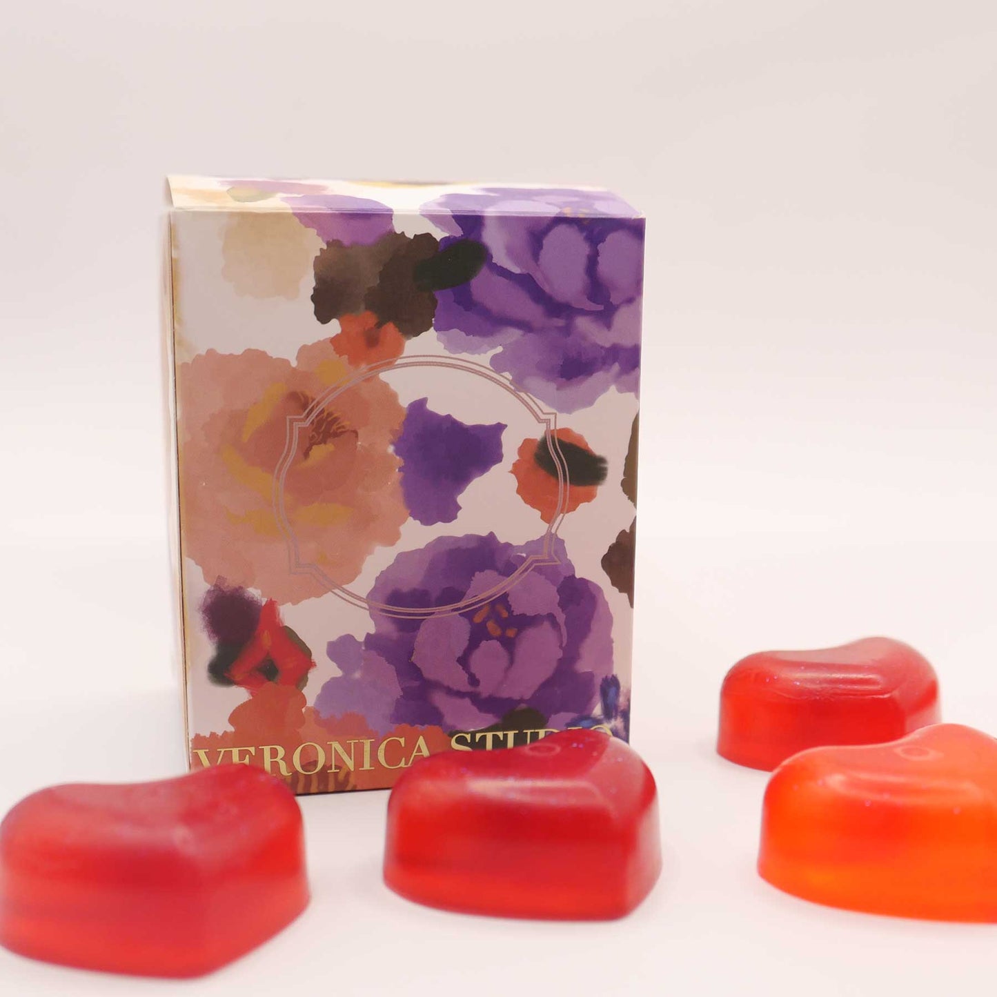 <SALE> Valentine's day heart Soap set