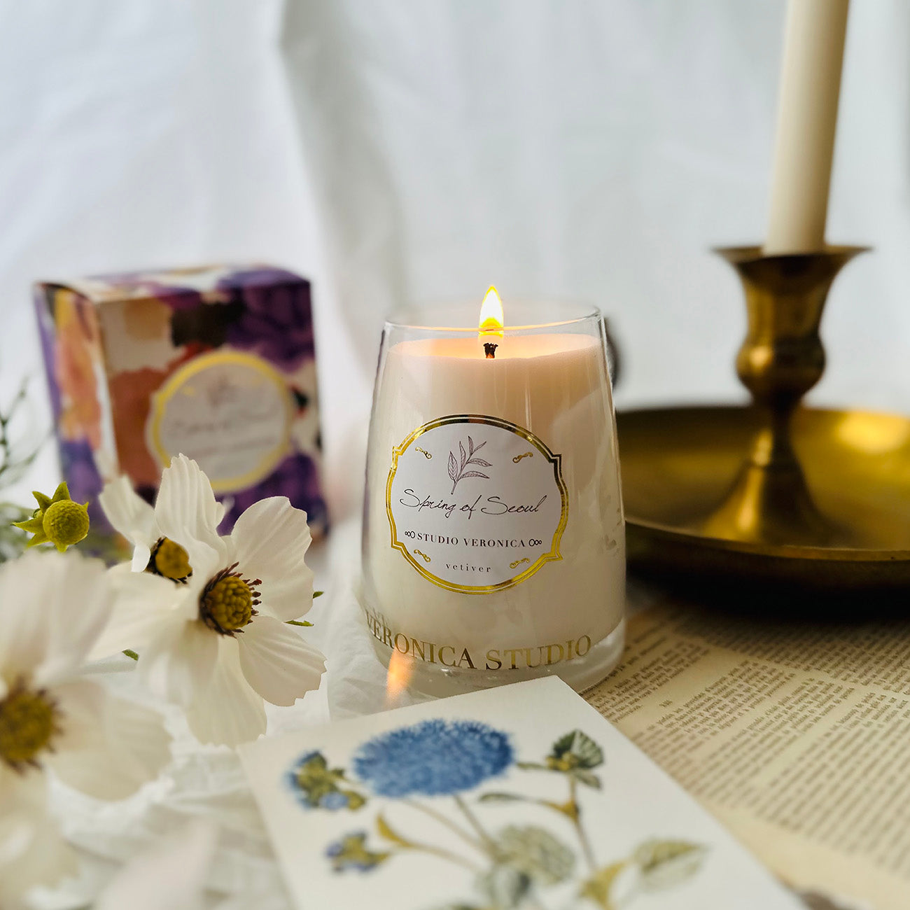 10oz Spring of Seoul scented candle