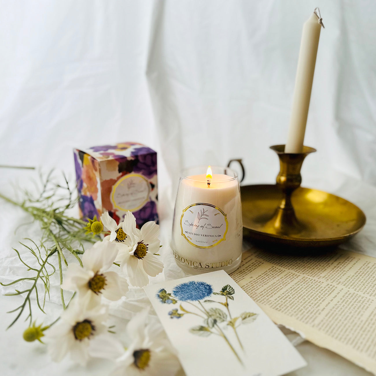 10oz Spring of Seoul scented candle
