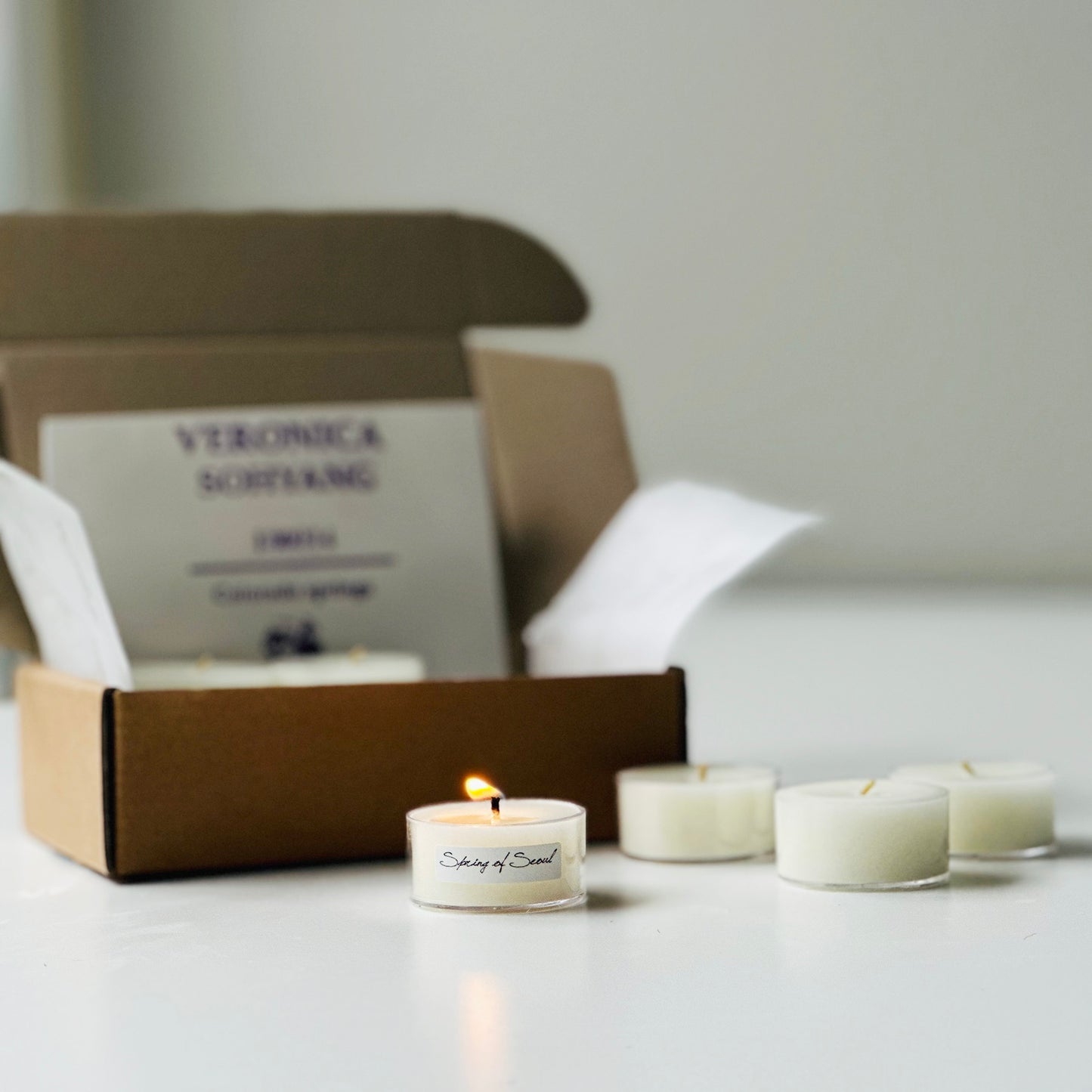 Tea light box 12 pc set ($18 value)