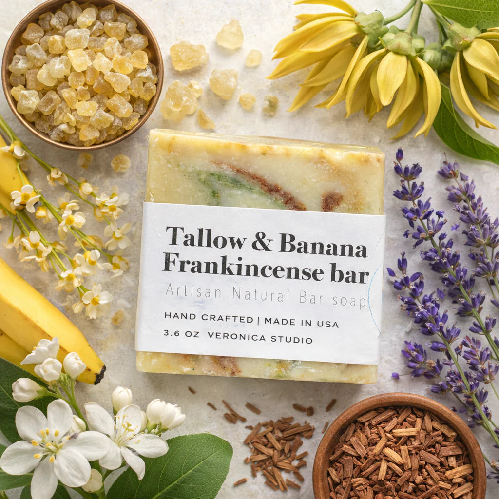 Tallow & Calamine soap gift set (A)