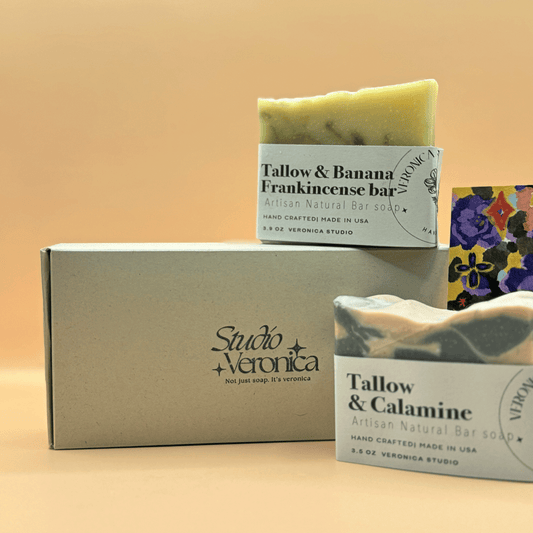 Tallow & Calamine soap gift set (A)