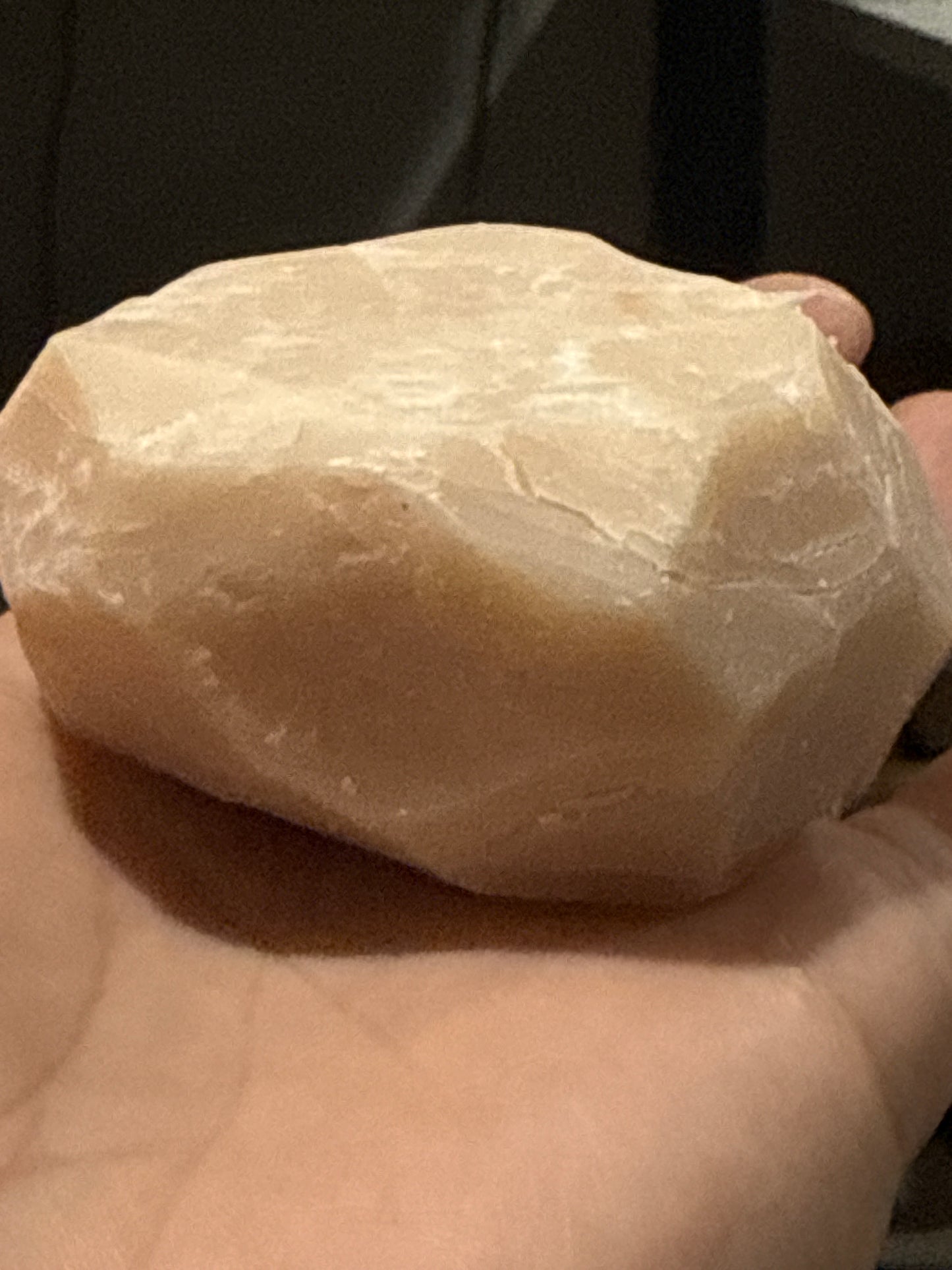 Pink stone soap