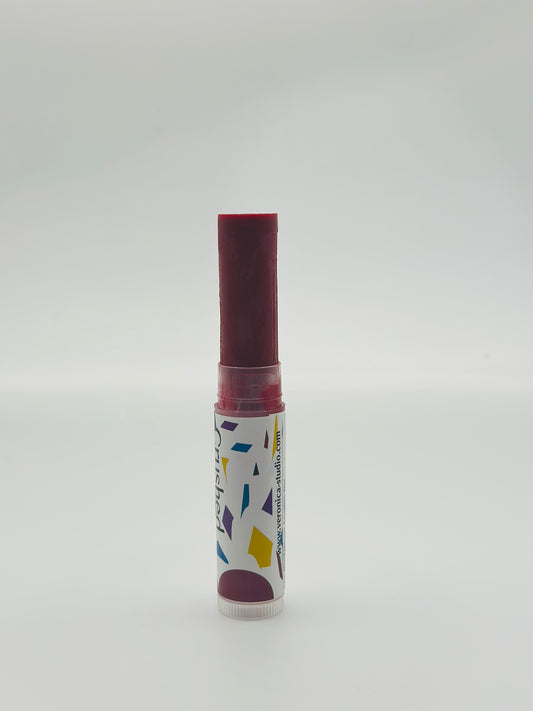 <new color> Crushed Rose RED Lip balm UPGRADED