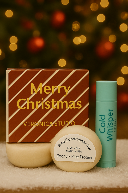 Biotin shampoo bar & Rice conditioner set