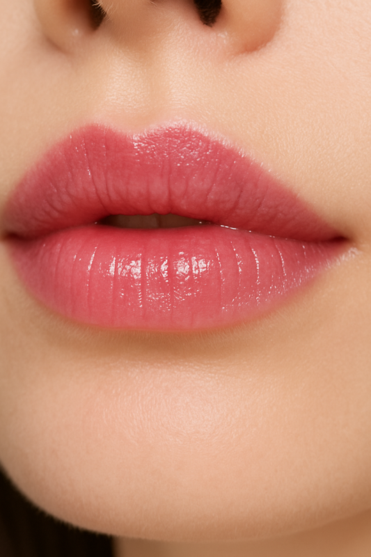 Strawberry sheer pink lip balm