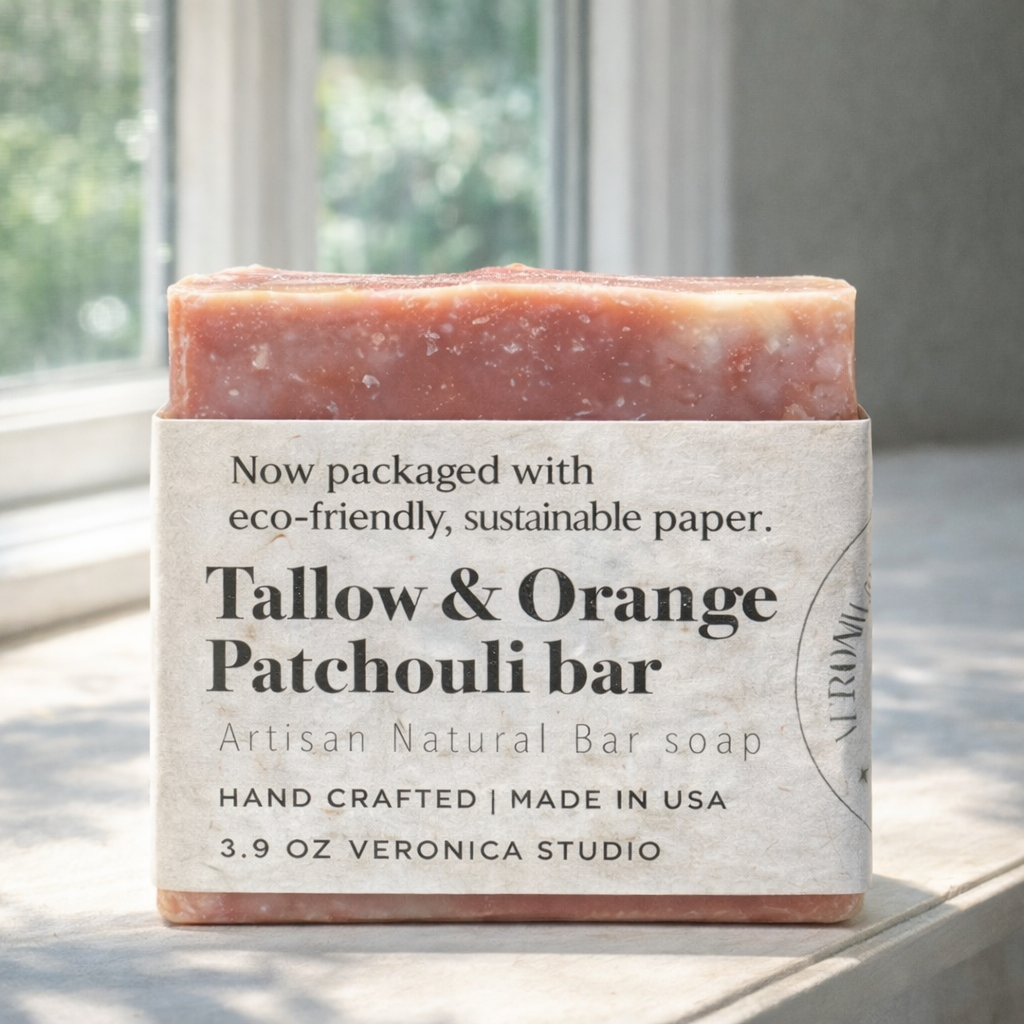 Tallow& Orange patchouli bar