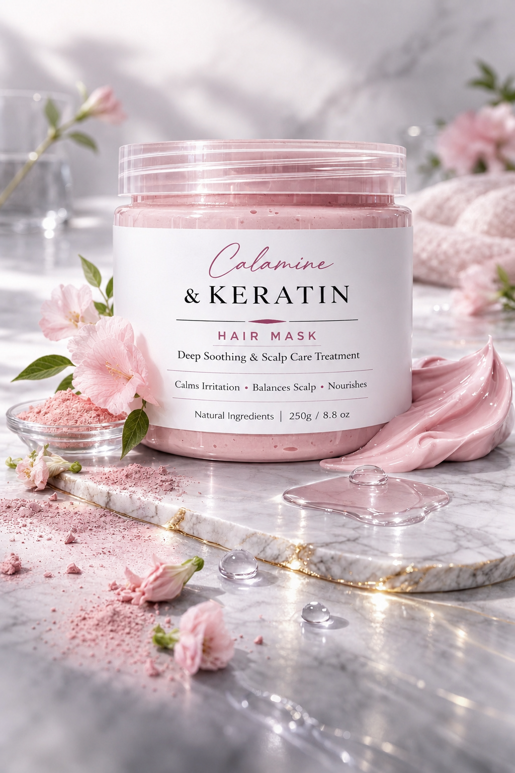 Calamine Hair Mask