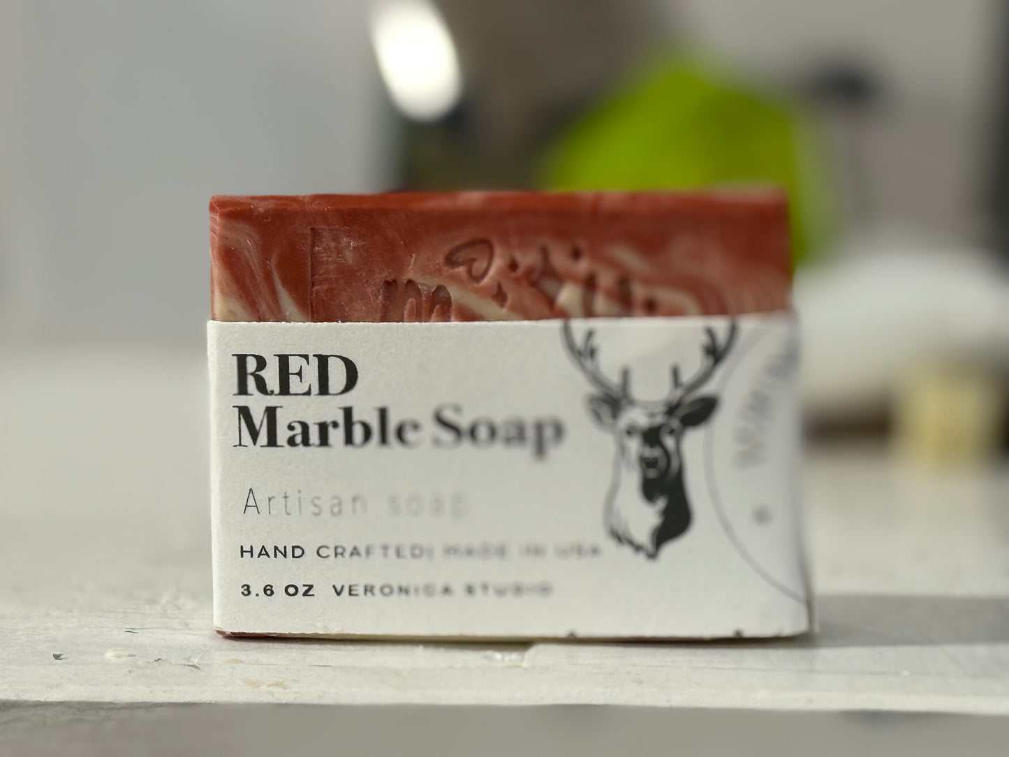 RED& ORANGE SOAP & Lip balm Gift set