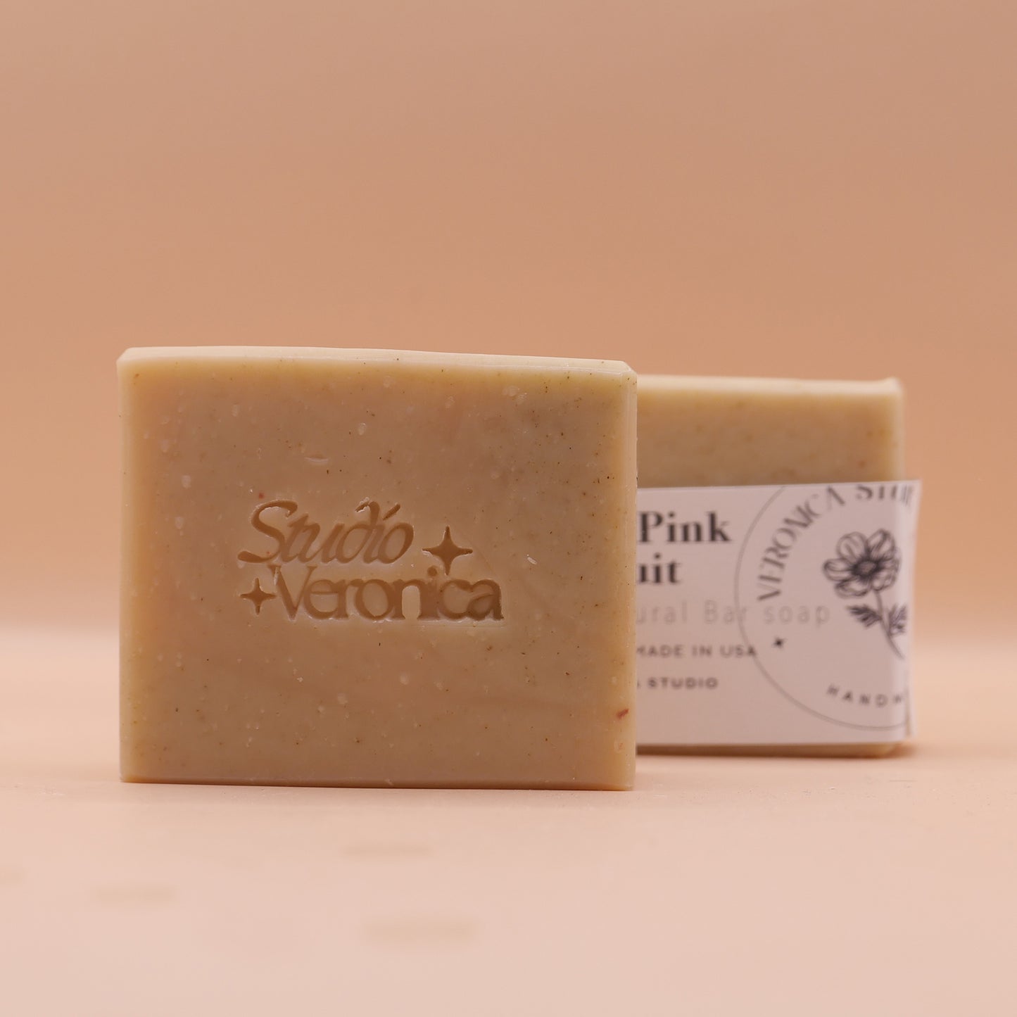 Blushed pink soap & Lip balm gift set