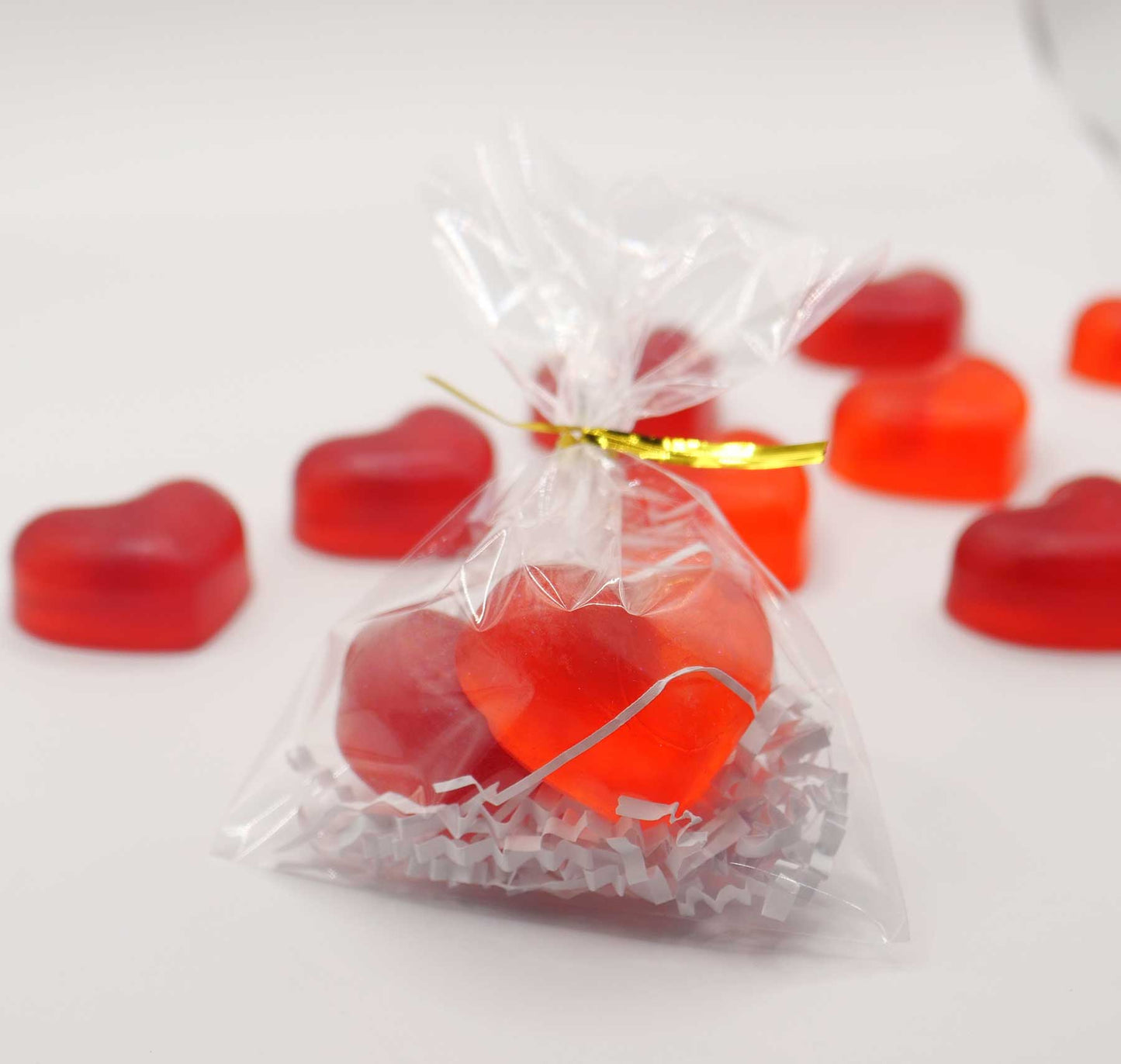 <SALE> Valentine's day heart Soap set