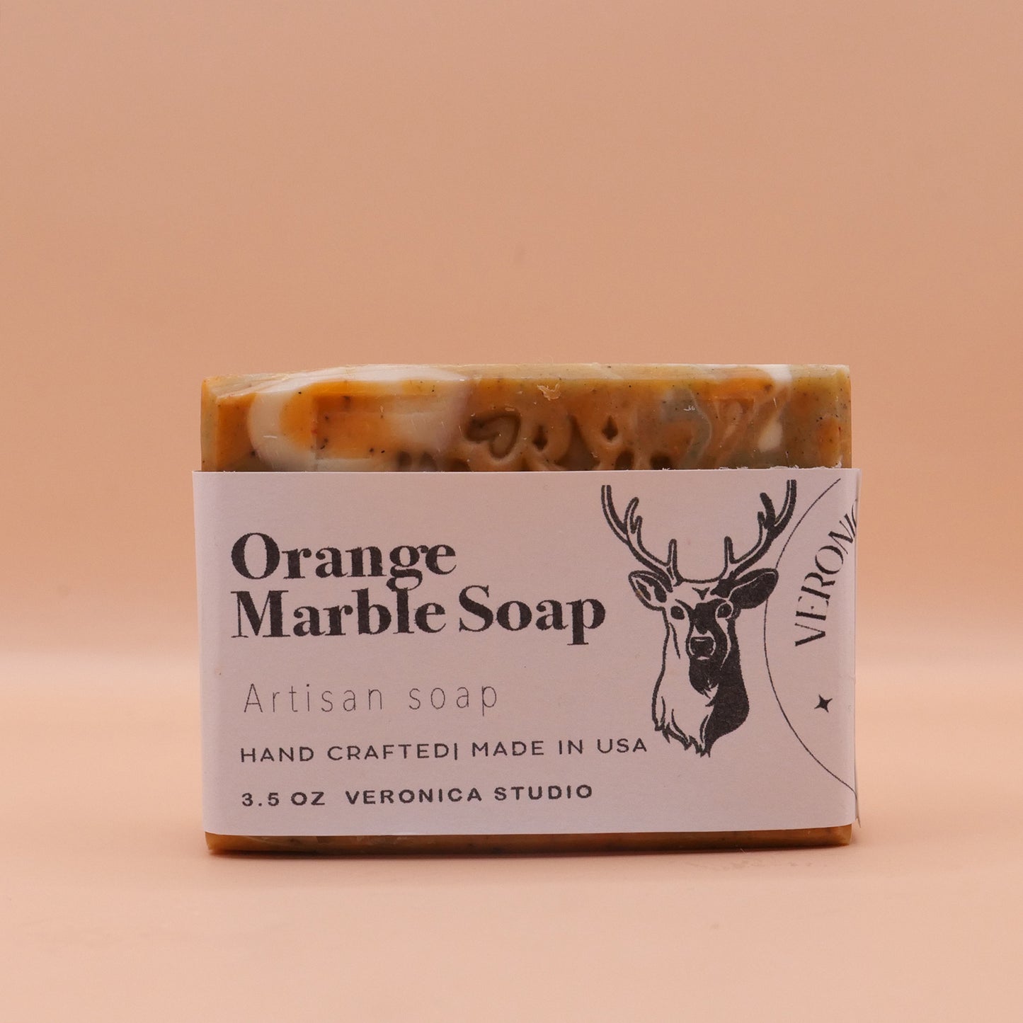 Orange Marble soap