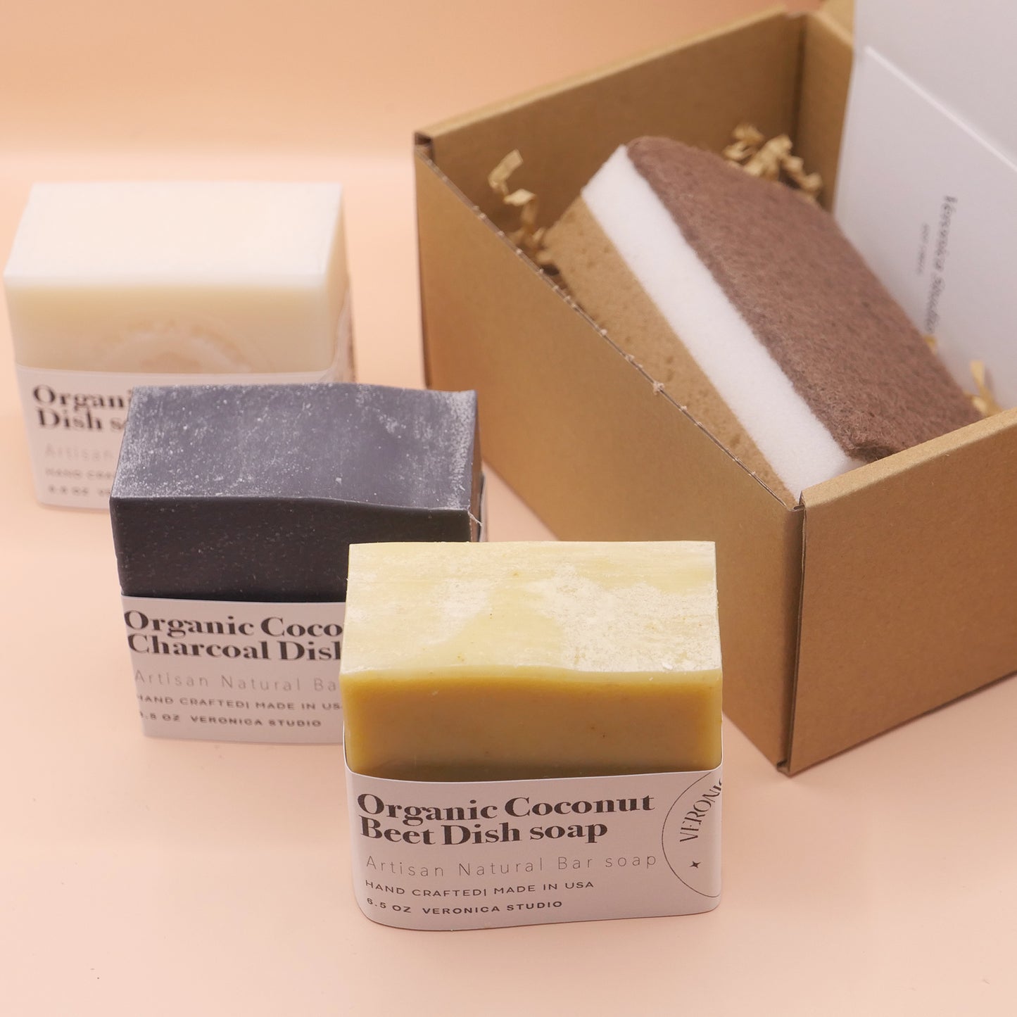 Organic dish soap set (3pcs)