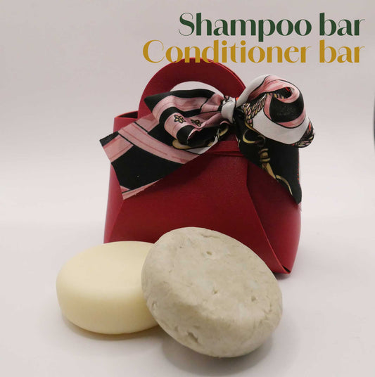 shampoo bar & Cocoa butter Conditioner bar set