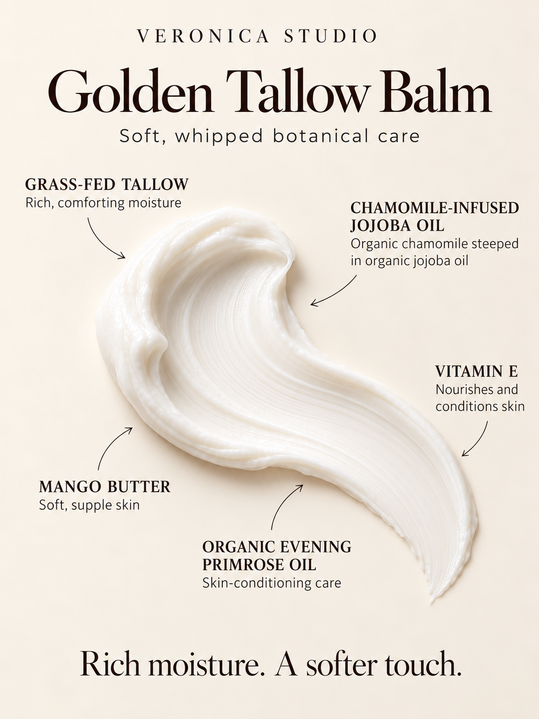 Golden tallow balm