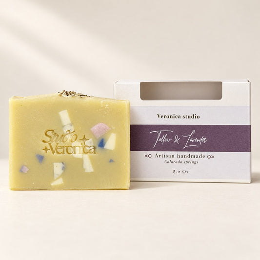 Tallow & lavender soap