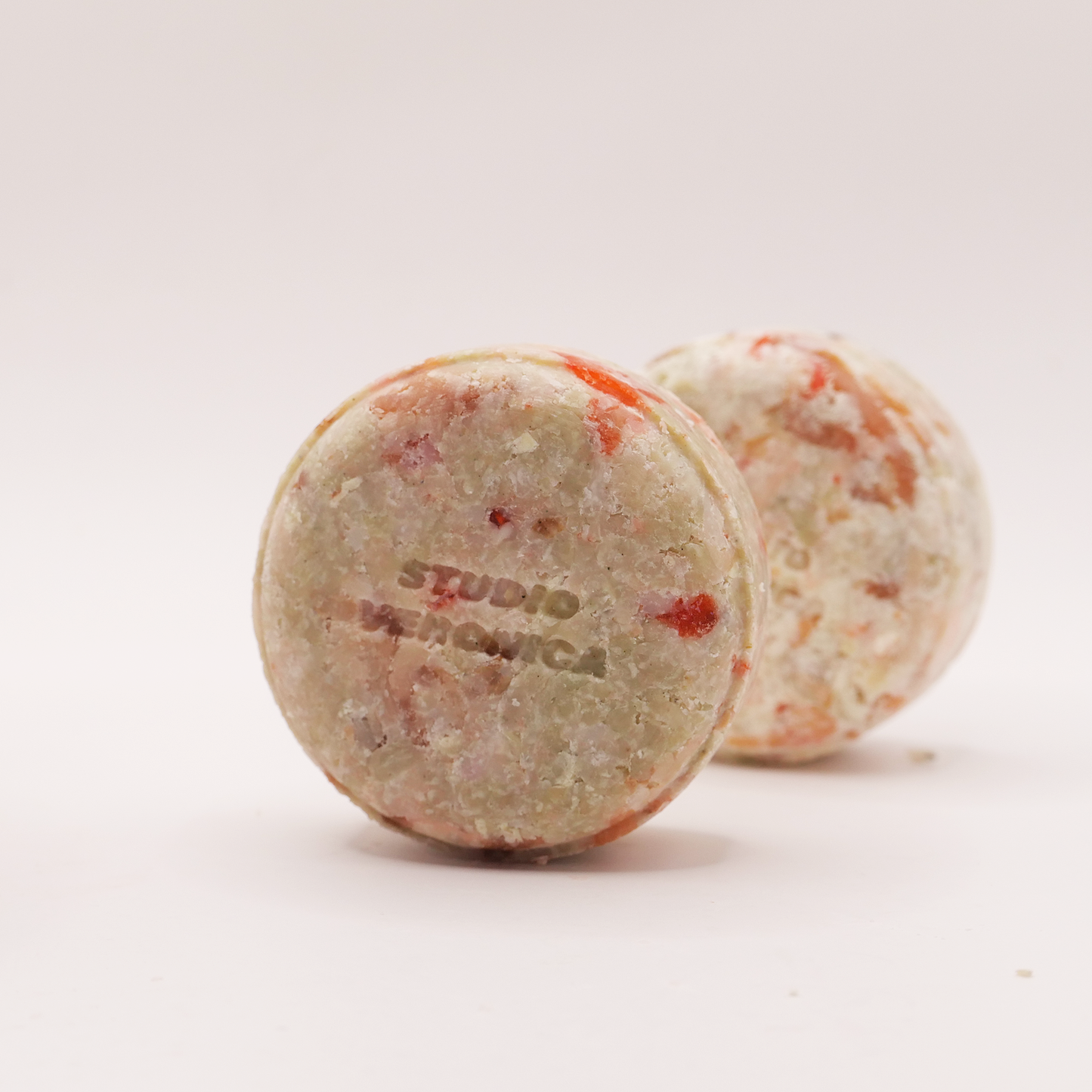 4 of terrazzo round soap set